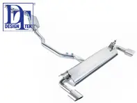 Escape Silenciador / Silenciador Caja trasera DesignTek para Porsche Cayenne 3.2L V6 - 3606005501, 69-PS108, 116124-04, 95511112130, 95511112131, 95511112132