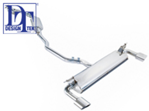 Auspuff Schalldämpfer / Schalldämpfer Heckbox DesignTek für Porsche Cayenne 3.2L V6 - 3606005501, 69-PS108, 116124-04, 95511112130, 95511112131, 95511112132