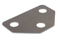 Placa/almohadilla para bisagra de puerta. Porsche 911/912 / 964 / 993 - 90153139120 - 8321-2, 1687450200, 9400087