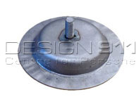 Supporto per sedile anteriore. Porsche 356 PreA - 3565014901 - P121PA, PP121PA