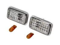 Seitliche Repeater aus quadratischem Kristall. Porsche 944 /924/ 968/ 993/ 964/ 911 - 4A0949101