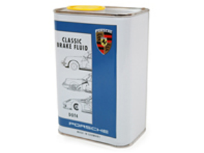 Liquide de frein classique Porsche DOT 4 - Bidon métal 1Ltr. - 00004430501