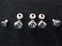Aluminium switch pull buttons (Set of 5)  Porsche 911 1965-73 - 91161820030, 130