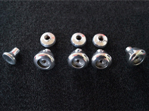 Pulsanti a strappo in alluminio (Set di 5) Porsche 911 1965-73 - 91161820030, 130