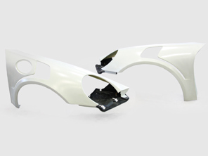 Front wing set. Porsche 991.1 GT3 RS - 99151101195GRV, 99151101195