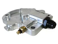 Oil scavenge port fork cover plate. Porsche 915 or 930 transmission - 915.303.023.02, 91530302302 - CMS915930FCP