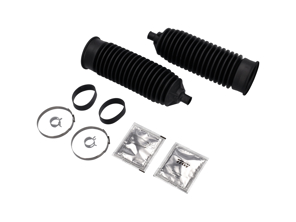 Kit soufflet de crémaillère de direction pour crémaillère ultérieure. Porsche Boxster 986 / 996 - 99634701106, 99634701107, 99634701207, 99634701208, 996347194102, 99634719104 - JBE220