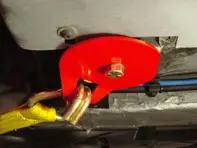 Rennline Tie Down / Jack Plate FRONT . Porsche 991 / 981 Boxster / 981 Cayman - E36