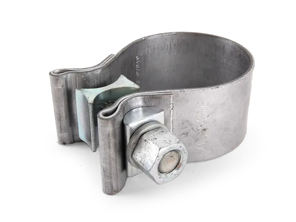 Collier de serrage pour tube d'échappement en U. Porsche 986 Boxster - 99611120900, 1621401500