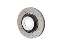 Brake disc rotor Front, Light Weight drilled-dimpled, 380x34mm. Porsche 991 Turbo - 99135140502, 99135140602, 9P1615301B, 9P1615301D, 9P1615302D, 9P1615302B, 9P1615301K, 9P1615302K - PFL49015, PFR49016