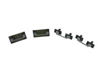 Mounting shoulder brackets 3' race harness belts. Porsche 914-6 GT - 91480345511, 91480345611 - TK Z 21