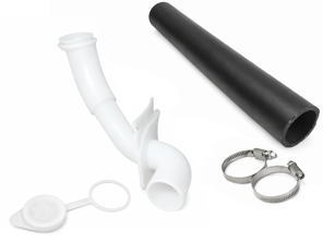 Filler Neck Kit for Windscreen Washer Bottle LHD. Porsche 928 - 1978-92 - 92852817901, 92862817900, PCG18128650