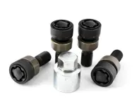 Vergrendeling Wielbout Kit ZWART STD Maat THATCHAM - Origineel Porsche - 99136105700, WHT006980C, WHT006980A, PAF009593, 9A700698000, 00004460280