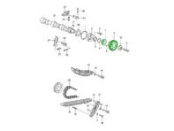 Camshaft Sprocket Kit. Porsche 911 / 964 / 993 / 914 - 90110558302, 90110554604, 90024300100, N0127082