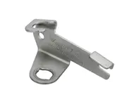 Brake hose support, Front left.