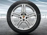 20' Panamera (971.1) Turbo Jantes en alliage et pneus d'été Porsche d'origine - 971044660B