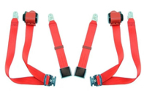 Ceintures de sécurité avant à enrouleur 3 points rétractables SWB Porsche 911 - SA-50534, SWB 911