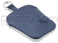 Leather Key pouch MARINE BLUE for Porsche - PCG044100007JX