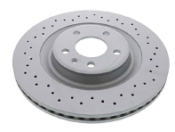 Brake disc rotor SPORT COAT Z, Rear. Porsche Macan - 100.3358.52, 95B615601A, 95B615601G