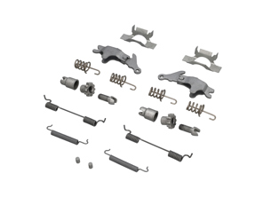 Kit ressorts pour mâchoires de frein à main. Porsche 997.2 - 99335207100, 298609723, 99735272101, 298609717, 99735272302, 99735280700, 99335207301, 99335207300, 99735274102, 298609583, 92835209001