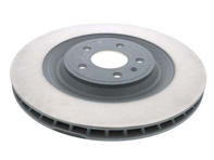 Brake disc rotor, REAR. Standard Coat Z. Porsche Macan Turbo - 460.1556.20, 95B615601D, 95B615601, 18473
