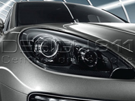 Headlamps Bi-Xenon in Black. Porsche Macan 2014>> LHD Cars - 95B04490040