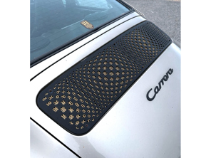 Grille de terrasse 911, motif Pasha. Porsche911 1965-73 - 91155904100, 91155904102