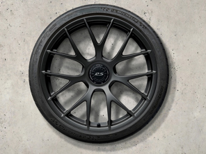 20" 718 Cayman GT4 RS Magnesium-Schmiederadsatz, in Schwarz. Original Porsche - 98204460317