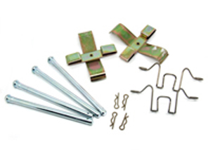 Kit de goupilles de plaquettes de frein arrière pour Porsche 924/944 - 94435295200, 94435295201