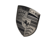 Bonnet Badge / Emblem, Turbonite. Porsche 95C Macan / 976 Panamera / 9J1.2 Taycan / 9YA.2 Cayenne - 95C853601A