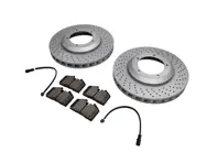 FRONT Brake Pads and Brake Disc Package. Porsche 930 Turbo 81-89 - 93035104703, 93035104803, 96435193903, 93035104703ABS, 93035104803ABS, 96435193903BRE, 94461221105, 93035104701, 93035104801, 93035104702, 93035104802, 15808, 15807, P85094, 93035193802, 93035193803, 93035193804, 93035193805, 93035194015, 93035194025, 95135193005, 95135193006, 95135193016, 95135193901, 95135193902, 95135193903, 95135193904, 95135193905, 95135193908, 96435193002, 96435193902, 96435293000, 96535293000, 96535293003, 96535293004, 96535293900, 96535293903, 99335293003, 99335293903, 96435193905, 94461221100