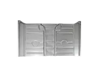 Partie du plancher arrière. Porsche 914 - 91450193924, 91450193711 - PP345