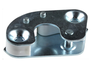 Gâche de serrure de porte. Porsche 911/912 66-72 - 90153170101, 90153170201, 90153170123 - PS6725, PS6726, 1687550570, 1687550580, 911587-01, 911587-02