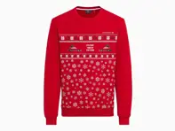 Sweat-shirt unisexe, rouge - Thème de Noël