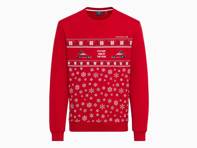 Unisex Sweatshirt, Red - Christmas Themed