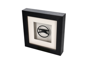 Steering wheel 911 '69 Butterfly Porsche Art - Box framed 1:8 scale - 91461380512, 90134780200, 90161380500, 90161380501, 91161380500, 91434709110, 91461380511