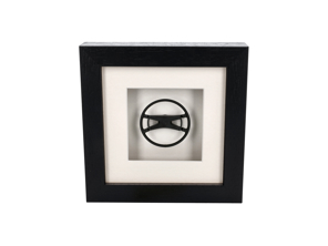 Steering wheel 911 '69 Butterfly Porsche Art - Box framed 1:8 scale - 91461380512, 90134780200, 90161380500, 90161380501, 91161380500, 91434709110, 91461380511