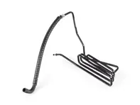 Rücklaufleitung zum Kühlen des Servolenkungsöls. Porsche 944 82-85 - 94434745902, 94434745900