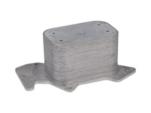 Radiatore dell'olio del radiatore sul motore. Porsche 957/958 Cayenne Diesel - 95510727100, 95510717600, 059117021K