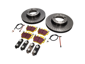Bremsscheibenpaket Sport EBC Bremsbeläge Porsche 996 1997-04 - DP41514R, 99635140X01BRE, 99635108802, 99661236501, 0776, 99635294903, 99735193904, 2330, 99635294902, 99735193905, 99735193907, 99635294904, 1663100877, 1663100887, 99635140500, 99635140501, 99635140502, 99635140600, 99635140601, 99635140602, 09C88011, 9963510880, 99661236500