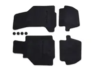Ensemble de tapis de sol. Voitures Porsche 996 LHD (avec système Bose) - 00004480203A10, 00004480203B50, 00004480203C50, 00004480203G10, 00004480203J30, 00004480203M30, 00004480203S30, 00004480203T11