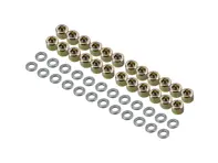 Écrous et rondelles de culasse (jeu de 48 pièces) Porsche 911 65-77 / 914-6 - 99903108302, 99903108301, 90110438203