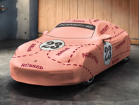 Car Cover Indoor OE, with Pink Pig design. Porsche 992 (911) - 99204401215