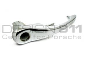 Tirador de puerta en CROMO (Sin cerradura y llave). Porsche 911 1970-77 - 91153894105, 91153894205, 911306, 911306-01