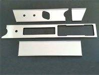 Aluminium dash fascia trim set. Porsche 911/912 1969-1973 RHD Cars - DA51