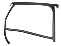Rear door window glass channel. Porsche Macan - 95B839431D, 95B839431, 95B839432D, 95B839432