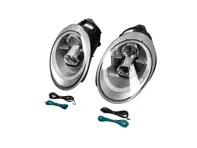 FANALI ANTERIORI DOPPIO PROIETTORE ALOGENI + LUCE AURORA Porsche 997 05-08 SILVER IT - 99763115713, 99763115813