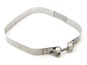 Auspuff Endschalldämpferband. Porsche 991 Turbo - 99111137170