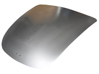 Front aluminium bonnet / hood. Porsche 356B T6 - 1680101000, 571110ALU, 64451101006, 64451101006GRV