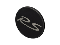 Stemma "RS" sul tappo della serratura della ruota centrale, in nero opaco. Porsche 991 GT2 RS / GT3 RS - 9P1601349JOK1, 99136120795